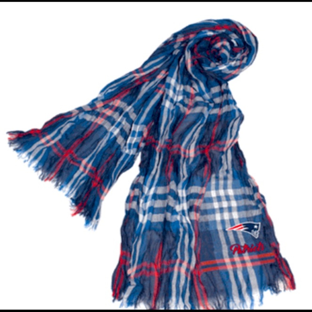 New England Patriots Crinkle Scarf